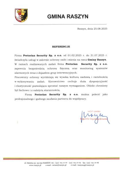 ReferencjeGminaRaszyn